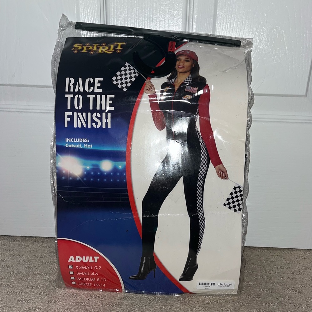 BRAND NEW Racecar Driver Costume
